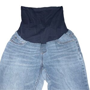 Indigo Blue Maternity Jeans Size Large SEE PHOTOS